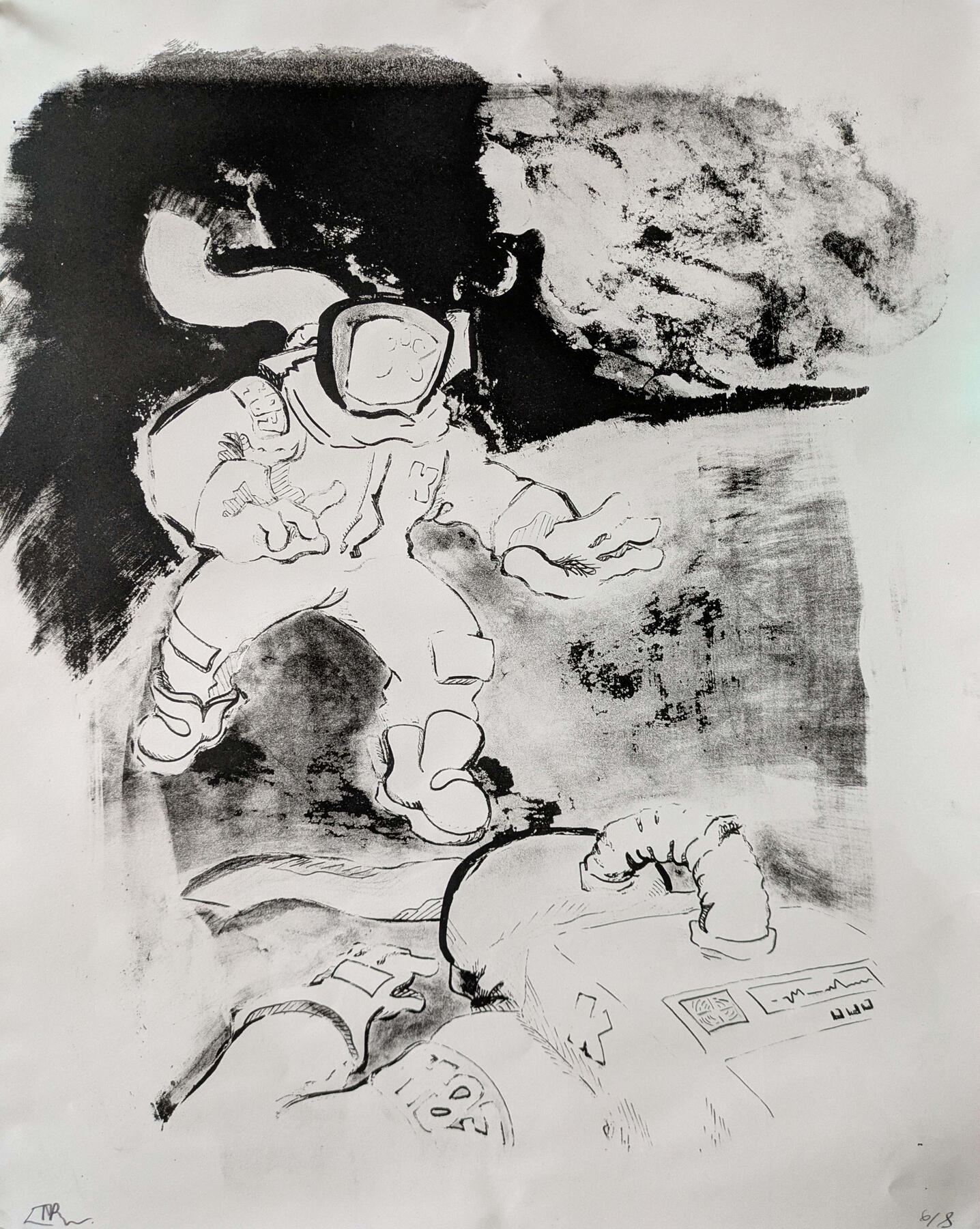 What Happened To Me? (Lithography, 2023)